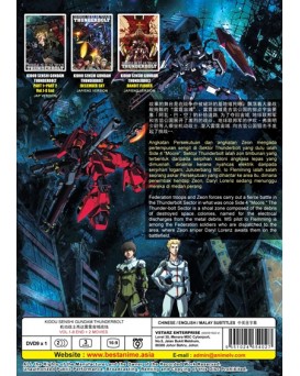 KIDOU SENSHI GUNDAM THUNDERBOLT VOL.1-8 END + 2 MOVIES